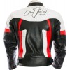 RTX TITAN Red Motorcycle Leather Race Jacket
